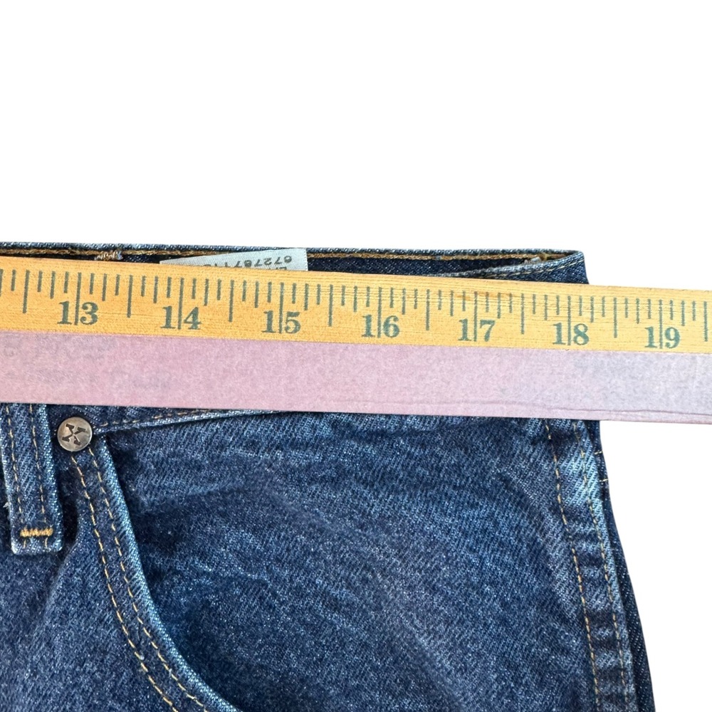 Wrangler Twenty X 22MWXSN Mens Blue Straight Leg Denim Jeans 38x34 Mid Wash - Picture 4 of 9